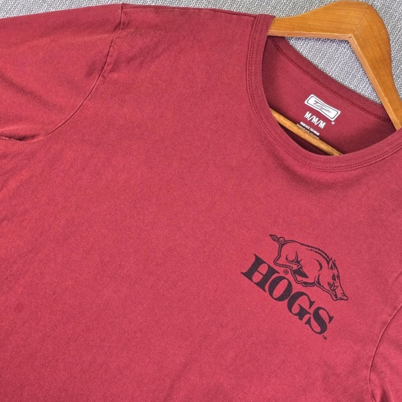 Tailgate Other - U of A Arkansas Razorbacks x Tailgate T Shirt Mens M Red Retro Soft Gameday